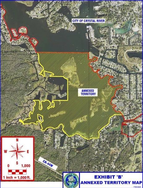 King's Bay Annexation Map